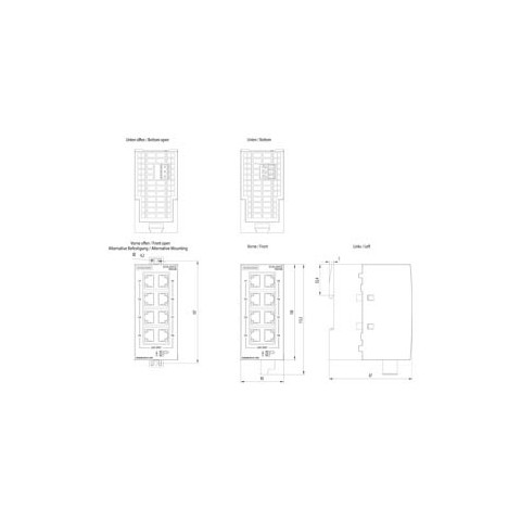 KOMPAKT-ETHERNET-SWITCH SCALANCE XB-008 - 6GK5008-0BA10-1AB2