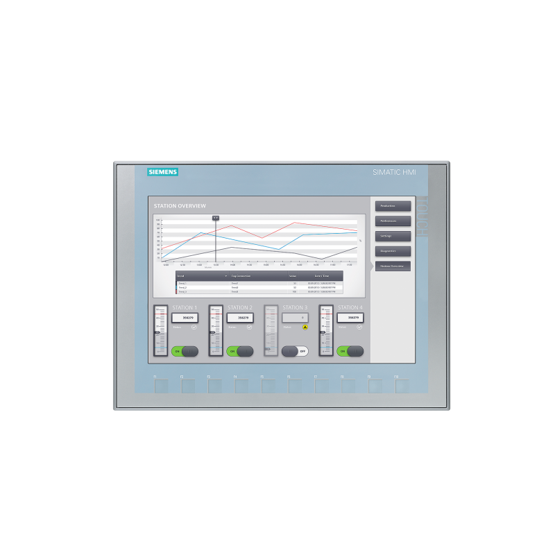 SIEMENS SIMATIC BASIC HMI PANEL KTP1200 KOLOR PN 12″ – 6AV2123-2MB03-0AX0 SIEMENS SIMATIC BASIC HMI PANEL KTP1200 KOLOR PN 12″ – 6AV2123-2MB03-0AX0
