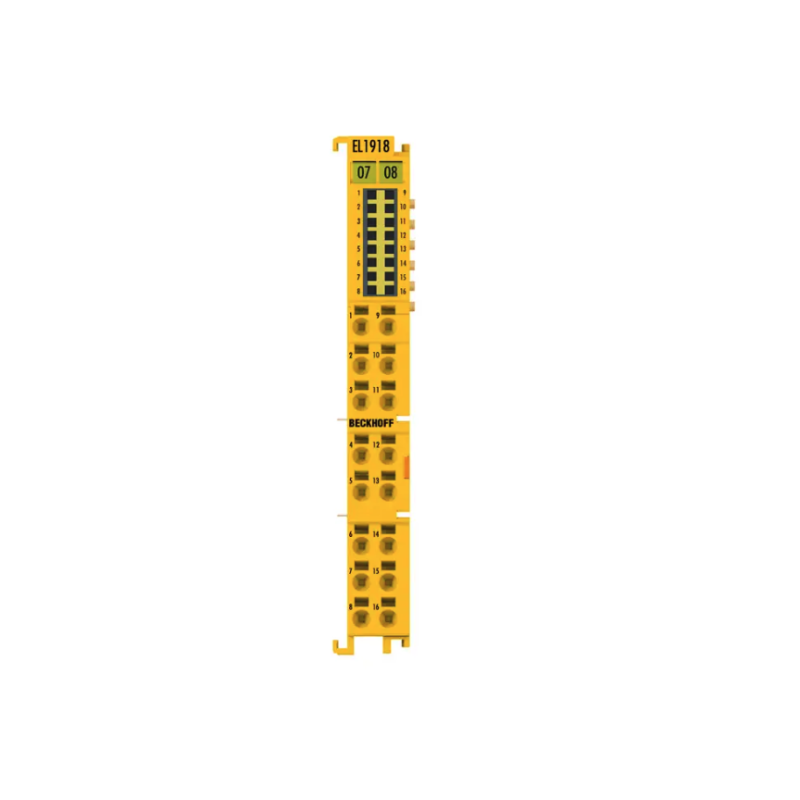 MODUŁ WEJŚĆ CYFROWYCH BECKHOFF EtherCAT - EL1918 TwinSAFE MODUŁ WEJŚĆ CYFROWYCH BECKHOFF EtherCAT - EL1918 TwinSAFE
