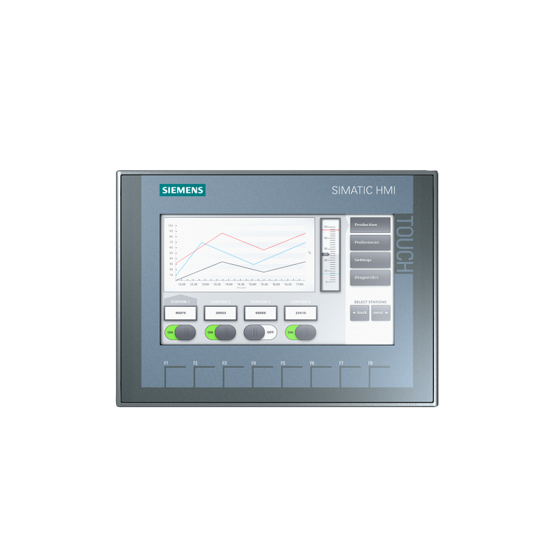 SIEMENS SIMATIC BASIC HMI PANEL KTP700 FARBE DP 7" - 6AV2123-2GA03-0AX0
