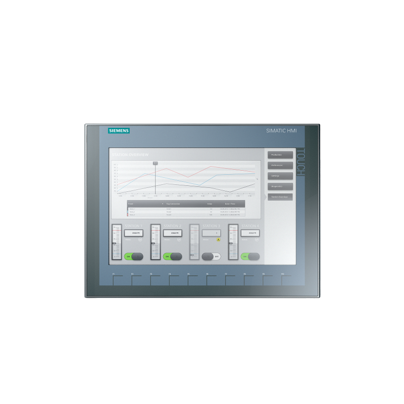 SIEMENS SIMATIC BASIC HMI PANEL KTP1200 FARBE DP 12" - 6AV2123-2MA03-0AX0