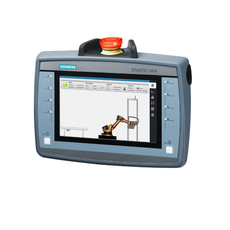 SIEMENS SIMATIC KTP700F 7" MOBILE PANEL - 6AV2125-2GB23-0AX0 SIEMENS SIMATIC KTP700F 7" MOBILE PANEL - 6AV2125-2GB23-0AX0
