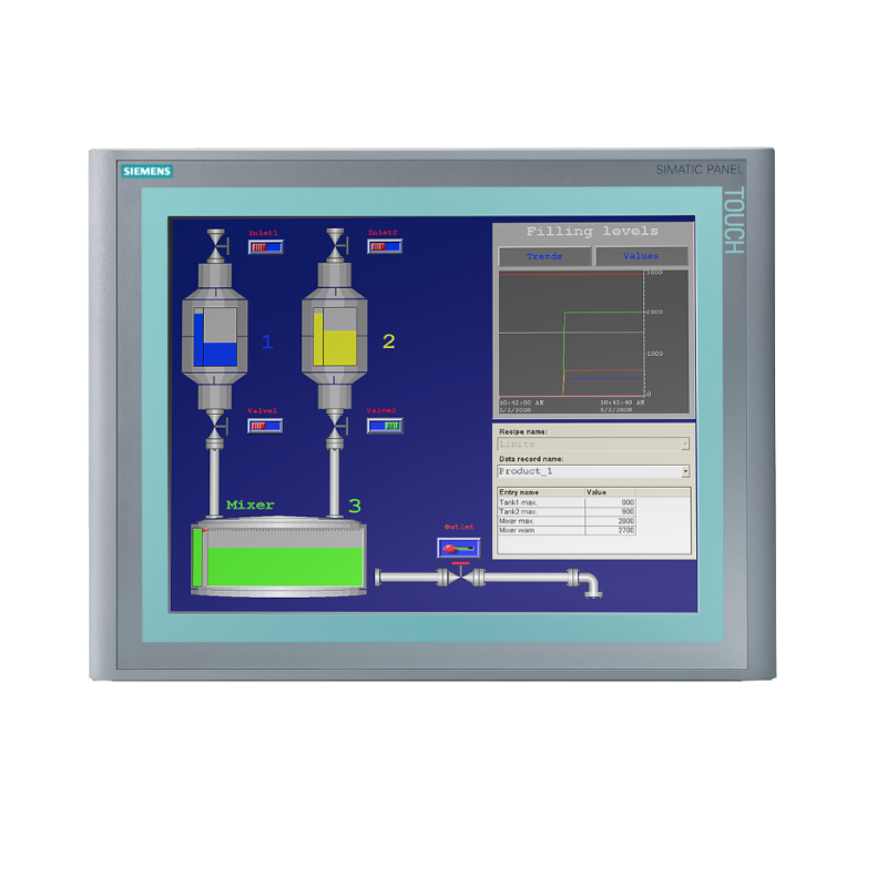 SIEMENS SIMATIC BASIC HMI PANEL TP1500 BASIC COLOR PN 15" - 6AV6647-0AG11-3AX0 SIEMENS SIMATIC BASIC HMI PANEL TP1500 BASIC COLOR PN 15" - 6AV6647-0AG11-3AX0