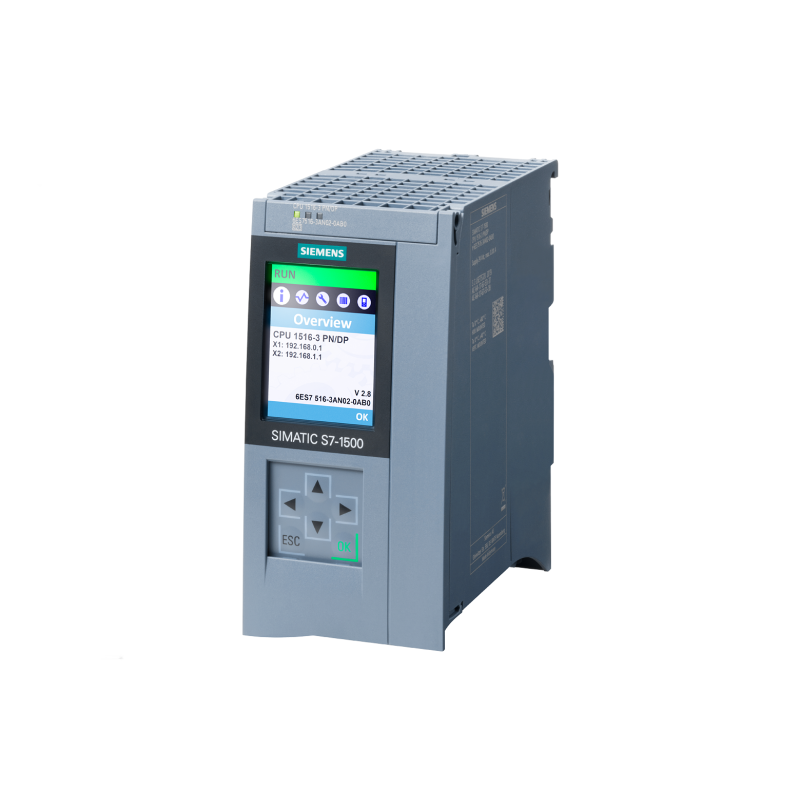 SIEMENS SIMATIC S7-1500 CPU 1516-3 PN/DP - 6ES7516-3AN02-0AB0 SIEMENS SIMATIC S7-1500 CPU 1516-3 PN/DP - 6ES7516-3AN02-0AB0