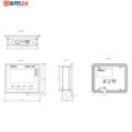 SIEMENS SIMATIC BASIC HMI PANEL KTP400 FARBE PN 4" - 6AV2123-2DB03-0AX0