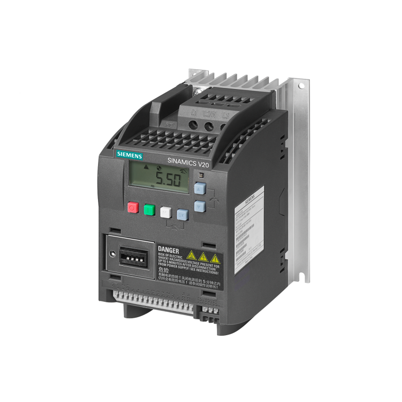 SIEMENS SINAMICS V20 Wechselrichter 370W – 6SL3210-5BE13-7CV0 SIEMENS SINAMICS V20 Wechselrichter 370W – 6SL3210-5BE13-7CV0