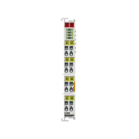 TERMINAL EtherCAT, 8-KANAŁOWE WYJŚCIE CYFROWE BECKHOFF - EL2008
