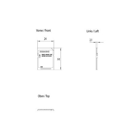SIEMENS SIMATIC MEMORY CARD - 6ES7954-8LE03-0AA0