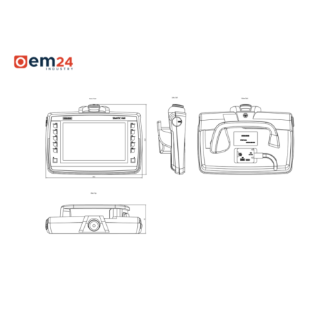 SIEMENS SIMATIC KTP900F 9" MOBILE PANEL - 6AV2125-2JB23-0AX0