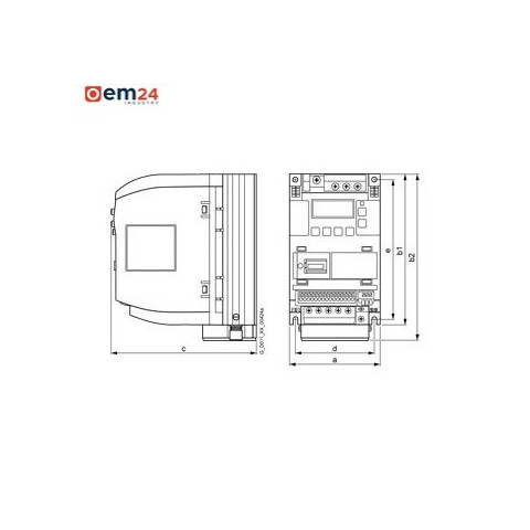 SIEMENS SINAMICS V20 3KW Wechselrichter – 6SL3210-5BE23-0UV0
