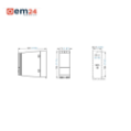 SIEMENS SINAMICS G120C 4KW WECHSELRICHTER - 6SL3210-1KE18-8AF1