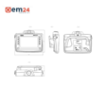 SIEMENS SIMATIC KTP700F 7" MOBILE PANEL - 6AV2125-2GB23-0AX0